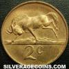 South African Bronze 2 Cents (Nicolaas J. Diederichs) (Reverse)