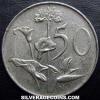 South African 50 Cents (Reverse)