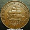 George V South African Bronze Penny (Reverse)