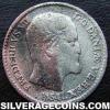 Frederik VII Danish Billon 4 Skilling Rigsmont (Obverse)