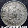 Mexican Silver 10 Centavos (Obverse)