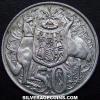 Elizabeth II Australian Silver 50 Cents  (Reverse)