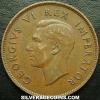 George VI South African Bronze Penny (Obverse)