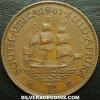 George VI South African Bronze Penny (Reverse)