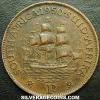 George VI South African Bronze Penny (Reverse)