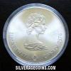 Elizabeth II Canadian Silver 5 Dollars (Boxing) (Obverse)