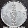 Juan Carlos I Spanish 50 Cents (Reverse)