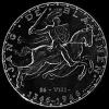 100 Francos de Plata Luxemburgueses de Carlota I (Juan el ciego) (Reverso)