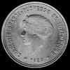 5 Francos de Plata Luxemburgueses de Carlota I (Anverso)