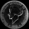 10 Francos de Plata Luxemburgueses de Carlota I (Anverso)