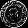 250 Francos de Plata Luxemburgueses de Carlota I (Milenio) (Anverso)