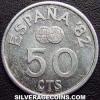 Juan Carlos I Spanish 50 Cents ('82 World Cup) (Reverse)