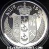 Elizabeth II Niuean Silver 50 Dollars (Italy 1990 World Cup) (Obverse)