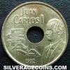 Juan Carlos I Spanish 25 Pesetas ('92 Expo: Giralda) (Obverse)