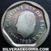 Juan Carlos I Spanish 200 Pesetas (Obverse)