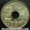 Juan Carlos I Spanish 25 Pesetas (Vasc Country) (Reverse)