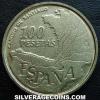 Juan Carlos I Spanish 100 Pesetas (Europen unity) (Obverse)