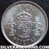 Juan Carlos I Spanish 10 Pesetas (Reverse)
