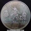 Juan Carlos I Spanish Silver 2000 Pesetas (Don Quixote) (Reverse)