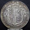 Edward VII British Silver Half Crown (Reverse)