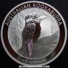 Elizabeth II Australian Dollar 1 Ounce Silver Kookaburra (Reverse)