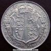 George V British Silver Half Crown (Reverse)