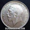 George V British Silver Half Crown (Obverse)