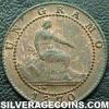 Provisional Government Spanish Cent (Obverse)