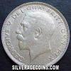 George V British Silver Half Crown (Obverse)
