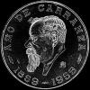 5 Pesos de Plata Mexicanos (Centenario de Carranza) (Reverso)