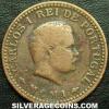 Carlos I Portuguese India Bronze Eighth Tanga (Obverse)