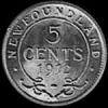 5 Céntimos de Plata de Terranova de Jorge V (Reverso)