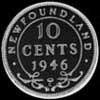 10 Céntimos de Plata de Terranova de Jorge VI (Reverso)