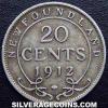 George V Newfoundland Silver 20 Cents (Reverse)