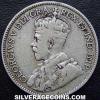 George V Newfoundland Silver 25 Cents (Obverse)
