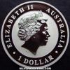 Elizabeth II Australian Dollar 1 Ounce Silver Koala (Obverse)