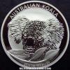 Elizabeth II Australian Dollar 1 Ounce Silver Koala (Reverse)