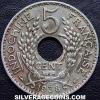 French Indochina 5 Cents (Reverse)