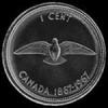 Céntimo de Bronce Canadiense de Isabel II (Confederación) (Reverso)