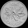 Céntimo de Bronce Canadiense de Isabel II (Reverso)