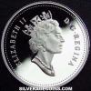 Elizabeth II Canadian Silver 50 Cents (Obverse)