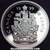 Elizabeth II Canadian Silver 50 Cents (Reverse)