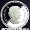 Elizabeth II Canadian Silver 10 Cents (Obverse)