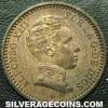 Alfonso XIII Spanish 2 Cents (Obverse)