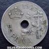 Alfonso XIII Spanish 25 Cents (Obverse)