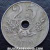 Alfonso XIII Spanish 25 Cents (Reverse)