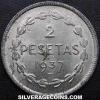 Spanish 2 Pesetas (Basque Government) (Reverse)
