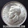 George VI British Silver Shilling (Scotland) (Obverse)