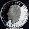 Juan Carlos I Spanish Silver 1000 Pesetas (Constitution) (Obverse)
