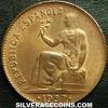 Second Republic Spanish 50 Cents (Obverse)